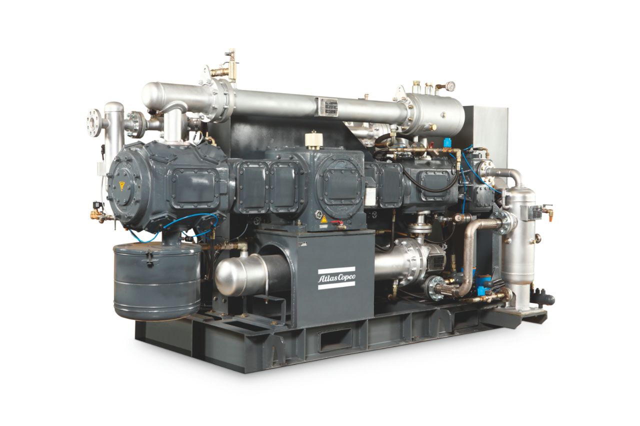 High pressure reciprocating air compressors P