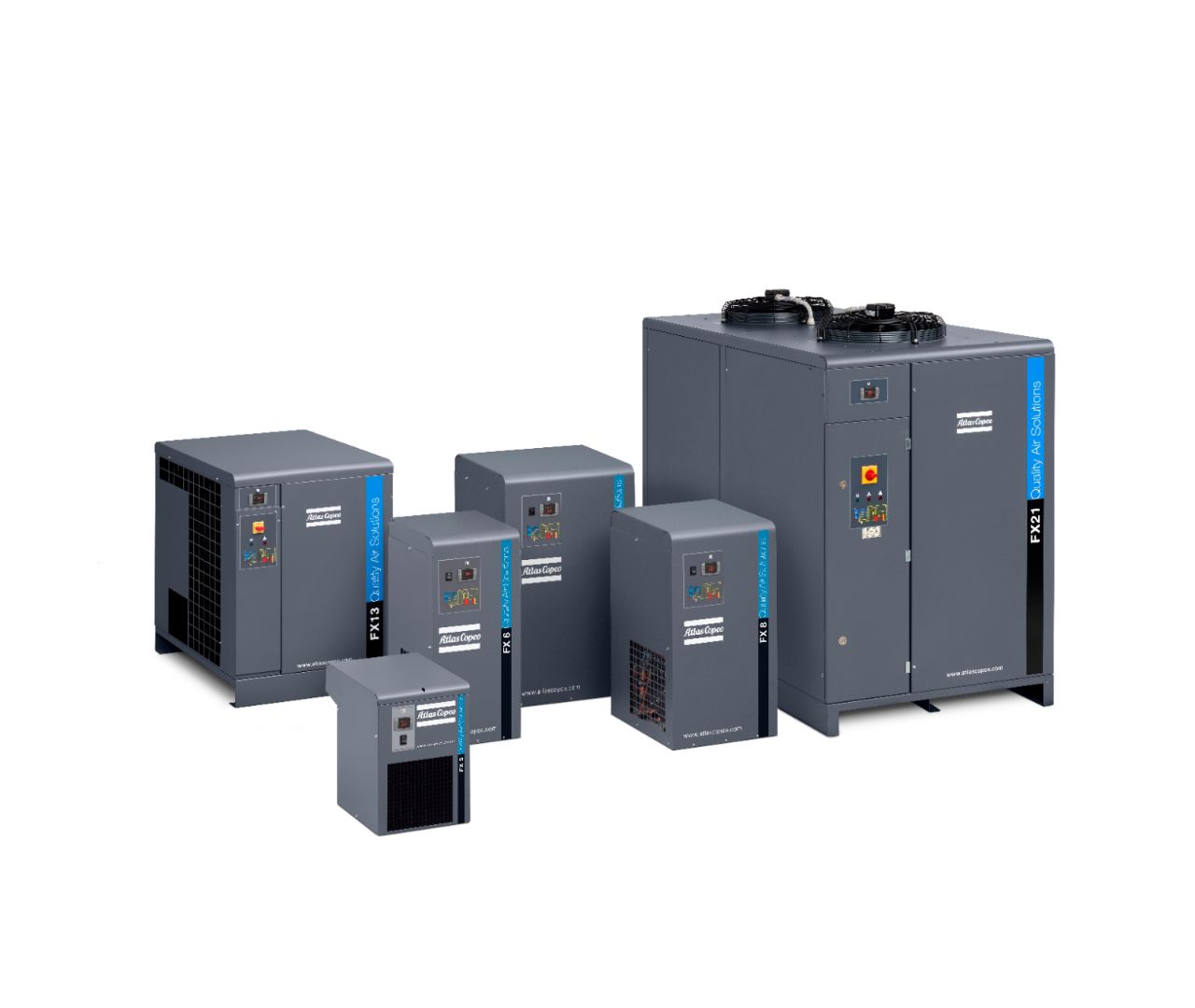 FX industrial refrigerant air dryers