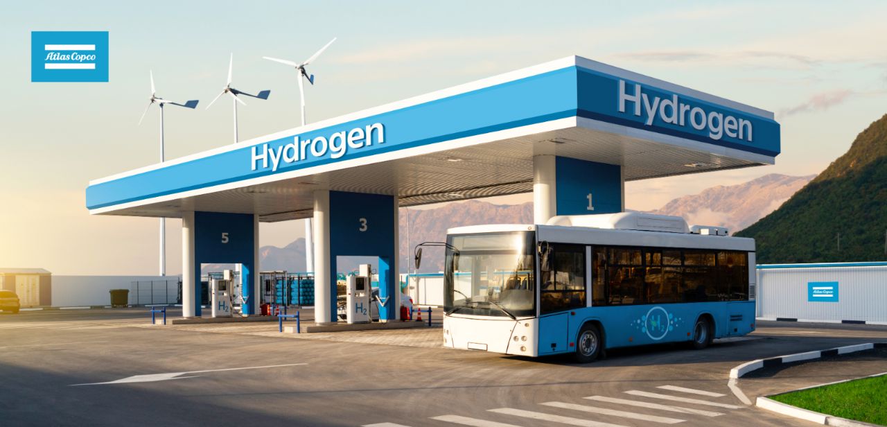hydrogen mobility fueling compressed gas installation