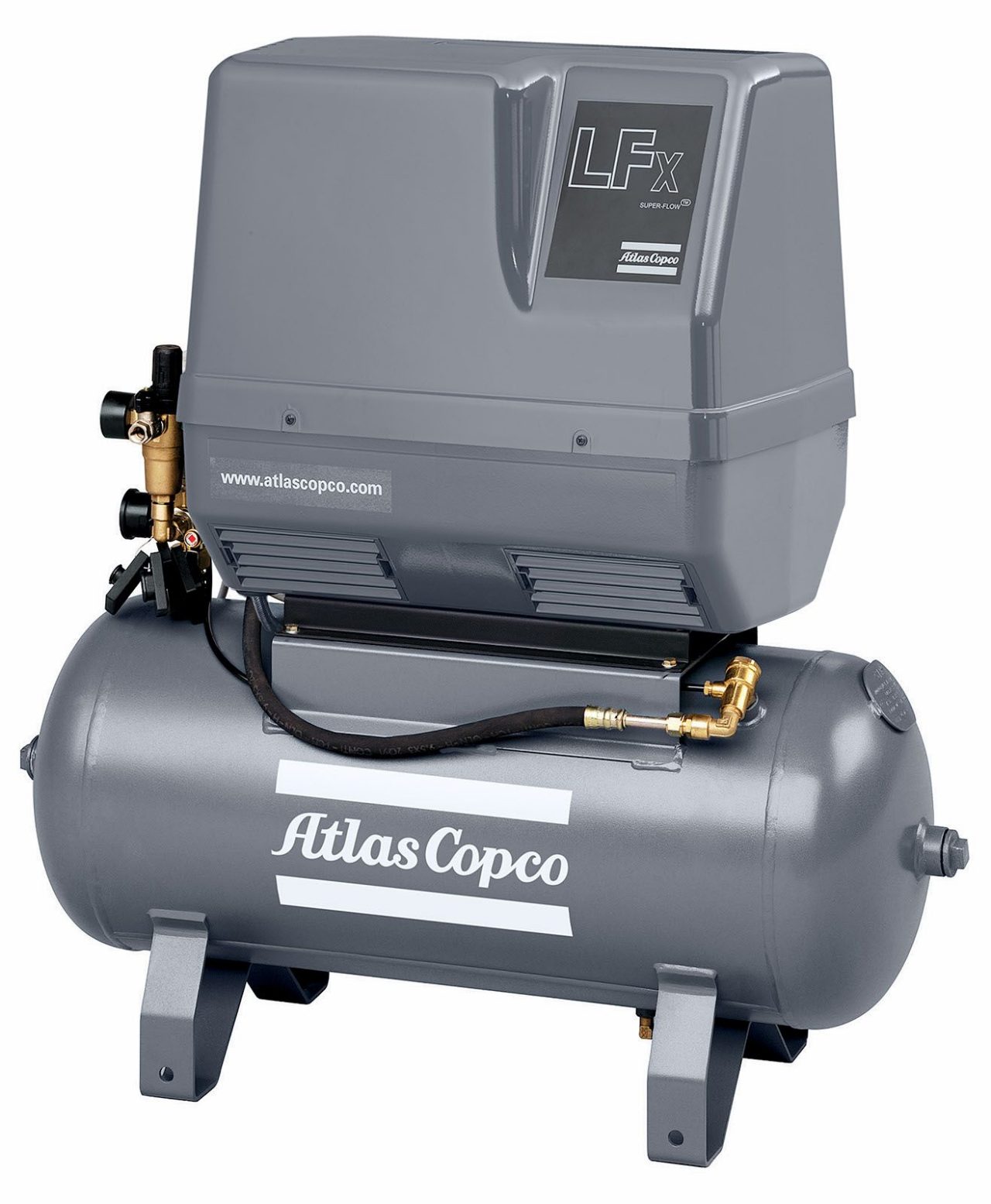 Oil-free piston air compressor: LFx